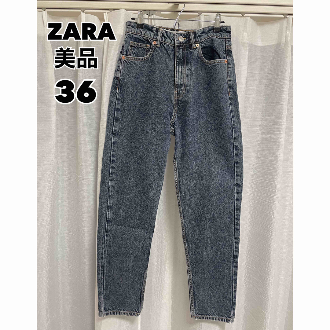 ZARA(ザラ)のZARAデニム　サイズ36 レディースのパンツ(デニム/ジーンズ)の商品写真