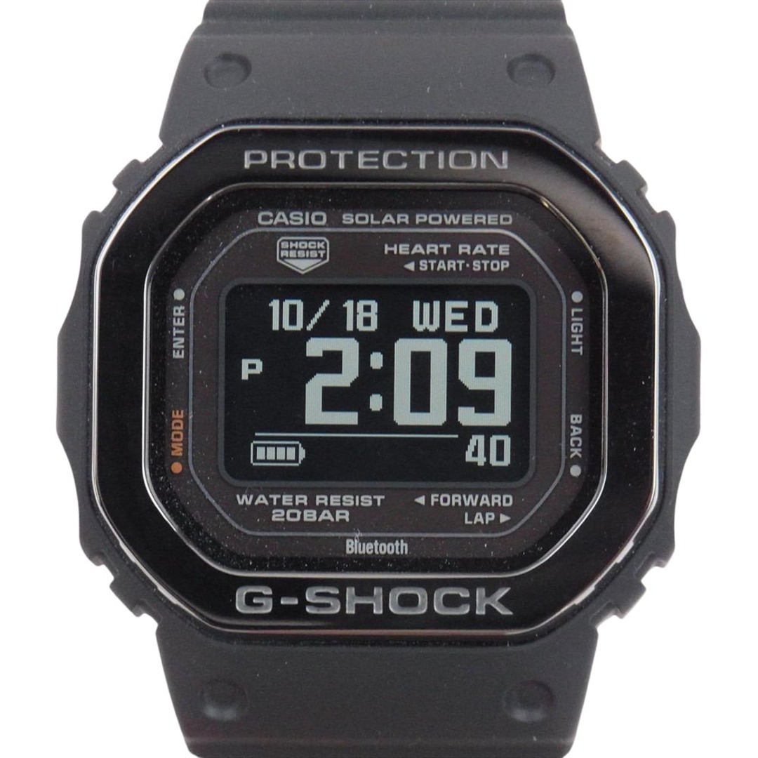 G-SHOCK ジーショック 時計 DW-H5600MB-１ JR 5600 SERIES G-SQUAD BLACK METAL スポーツ トレーニング ソーラー ウォッチ 腕時計 ブラック系【新古品】【未使用】