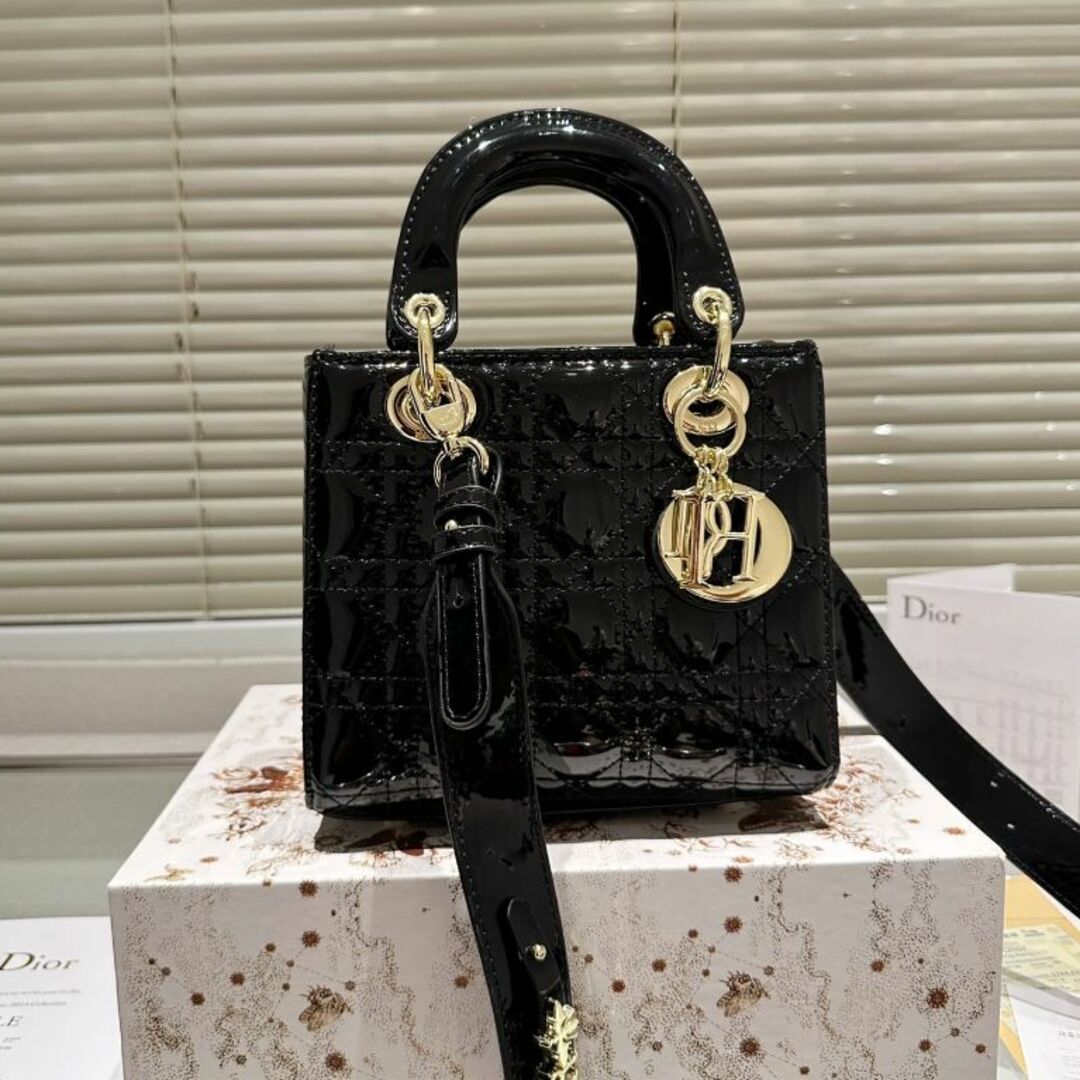 DIOR レディディオール ハンドバッグ ショルダーバッグ-