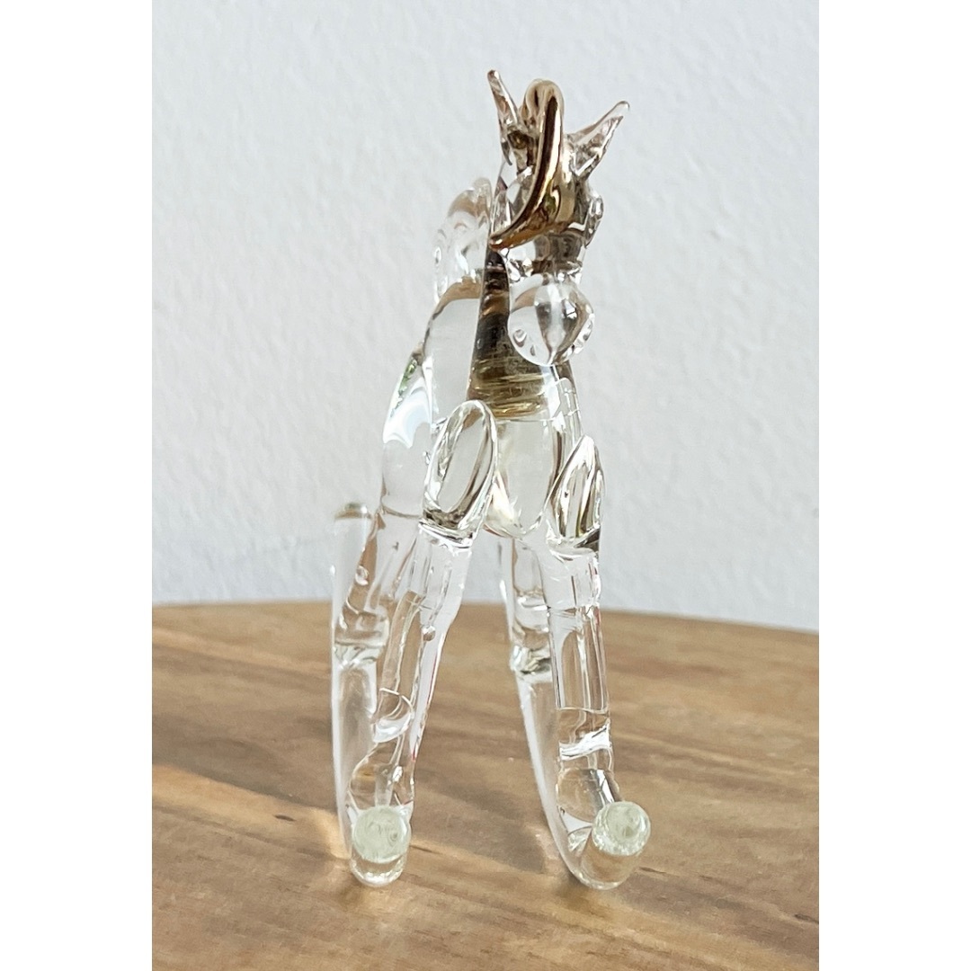 新品】BYRON ! ガラスのロッキングホース(木馬)の通販 by