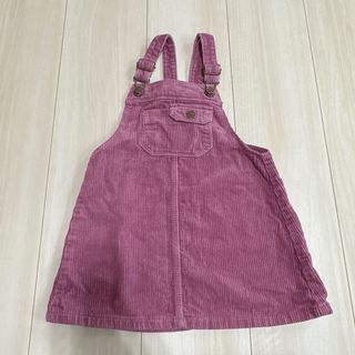 ザラキッズ(ZARA KIDS)のZARA KIDS コーデュロイジャンスカ(ワンピース)