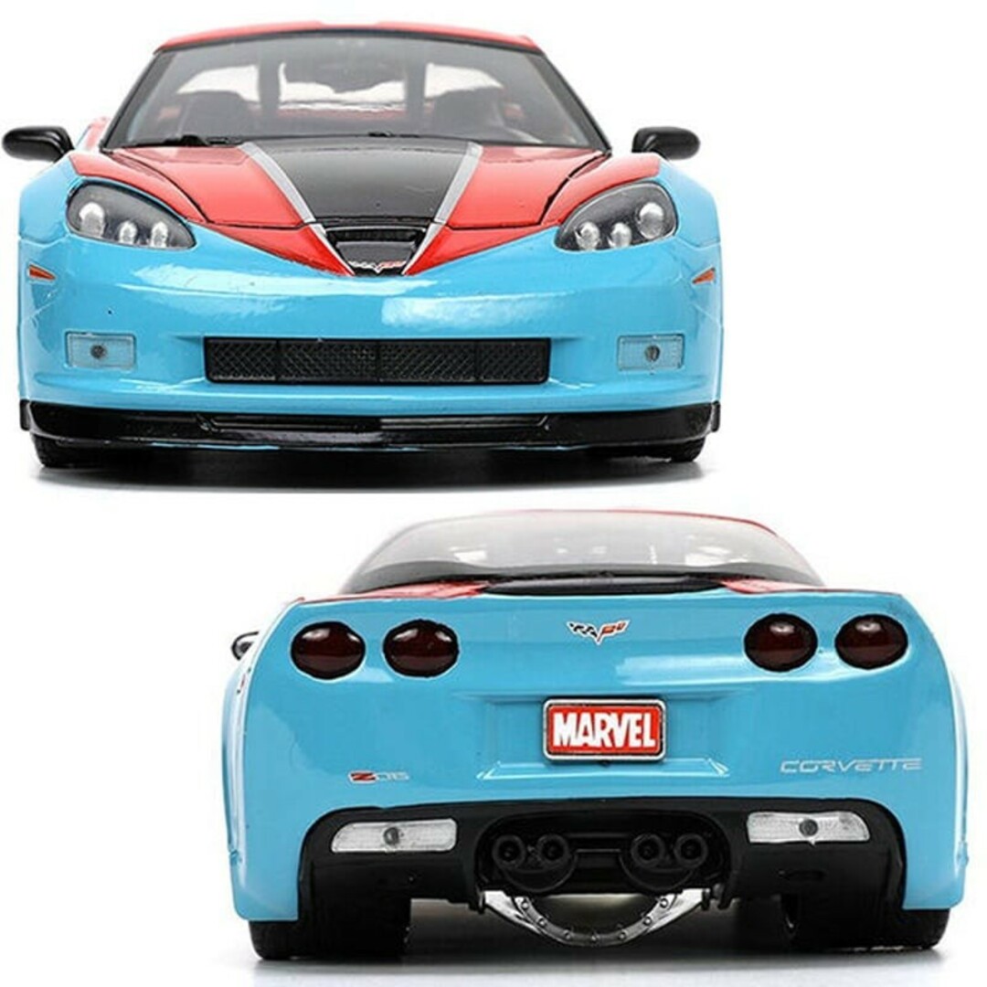 MARVEL(マーベル)のAVENGERS 2006 CHEVROLET CORVETTE Z06 エンタメ/ホビーのおもちゃ/ぬいぐるみ(ミニカー)の商品写真