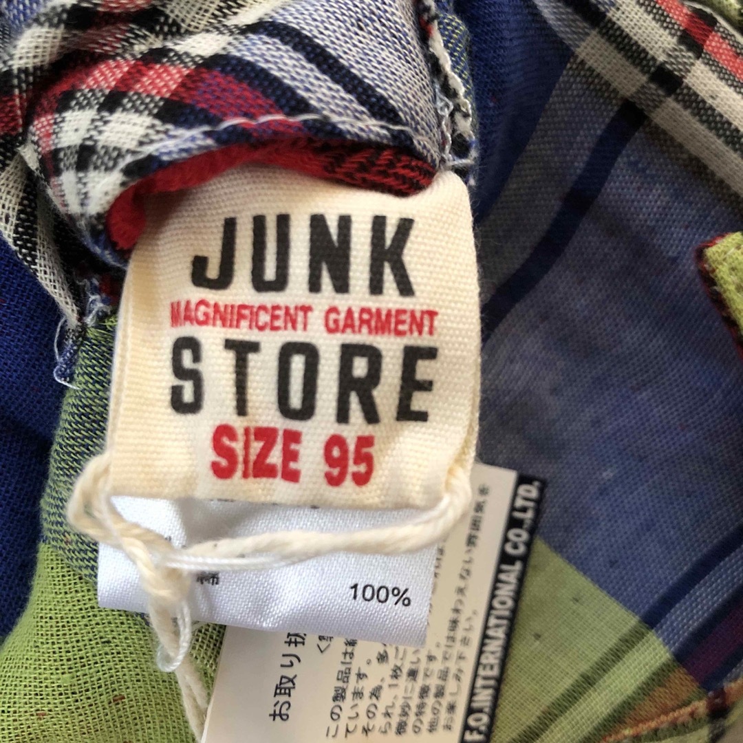 JUNK STORE(ジャンクストアー)のJUNK STORE キッズ95 新品トップス キッズ/ベビー/マタニティのキッズ服男の子用(90cm~)(Tシャツ/カットソー)の商品写真