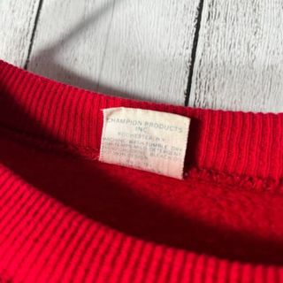 バータグ USA製 70s】チャンピオン フロッキー ロゴ スウェットの通販