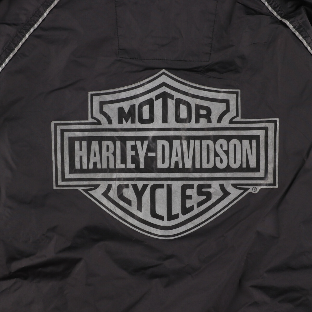 Harley Davidson(ハーレーダビッドソン)の古着 ハーレーダビッドソン Harley-Davidson バックロゴ ナイロンパーカー メンズXL /eaa378998 メンズのジャケット/アウター(ナイロンジャケット)の商品写真