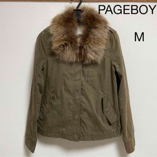 ページボーイ(PAGEBOY)のPAGEBOY ジャケット　ボア付きファー付き　M(その他)