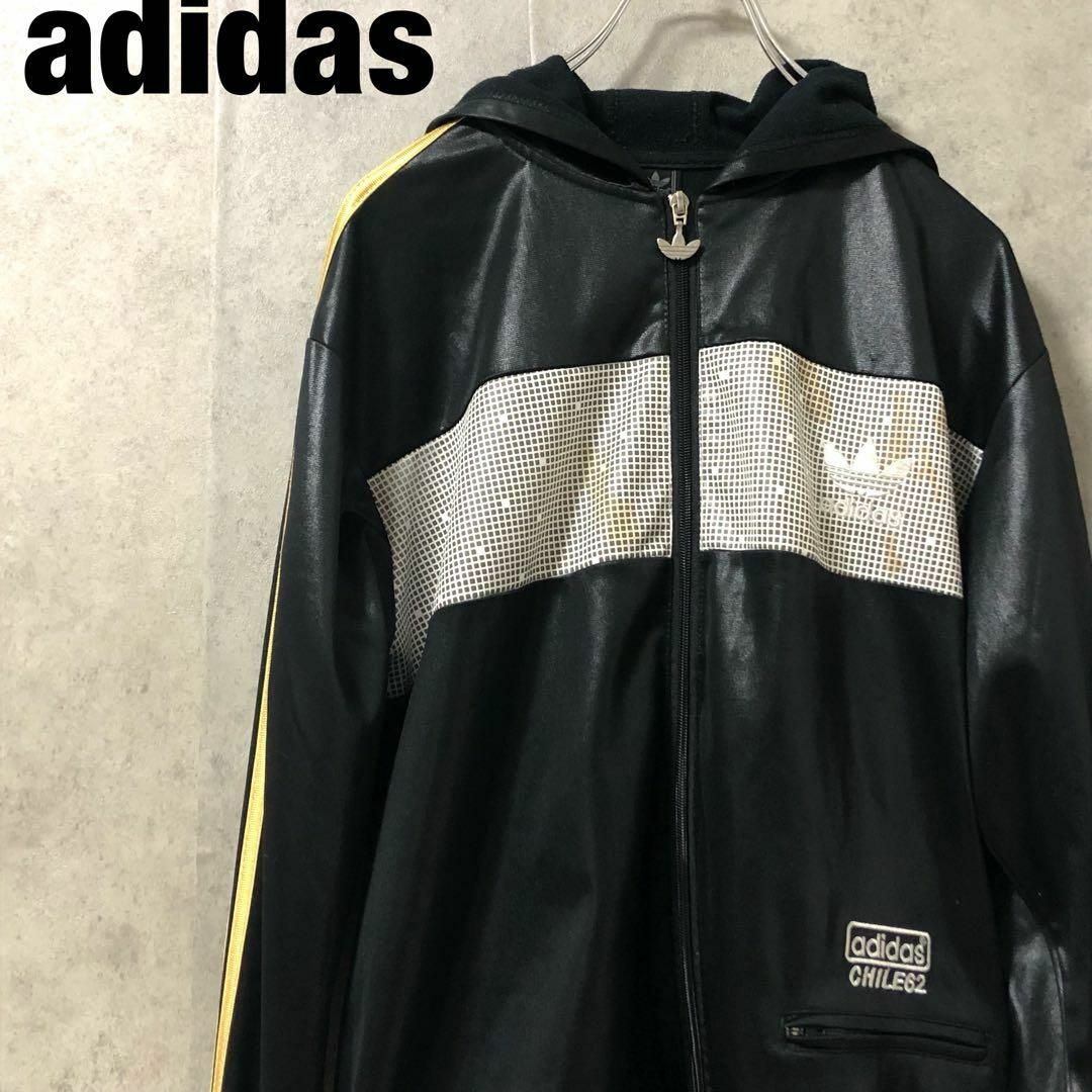 adidas - アディダス ジャージ トラックジャケット ブラック