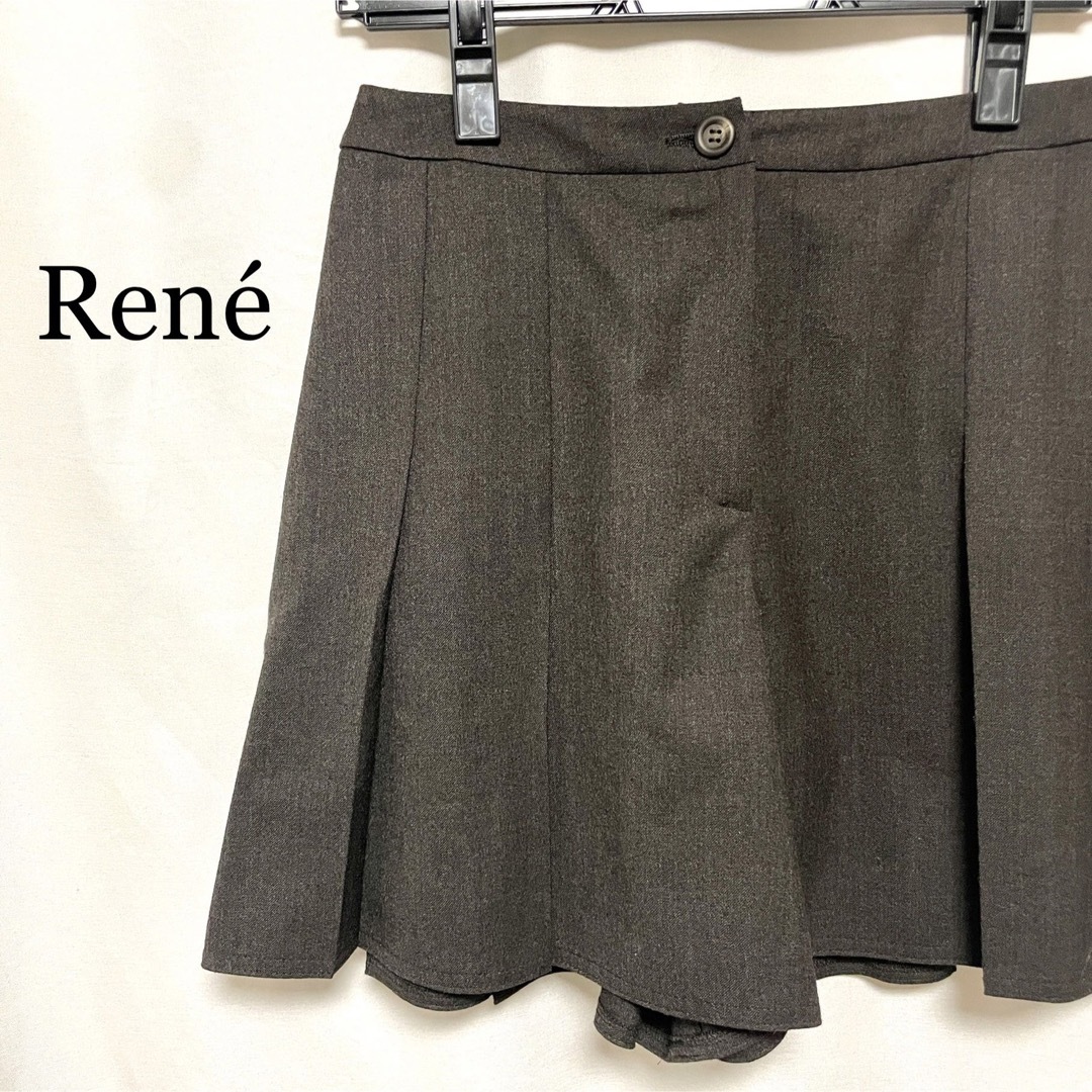 再値下げ！美品】Rene ルネ キュロット スカート - パンツ