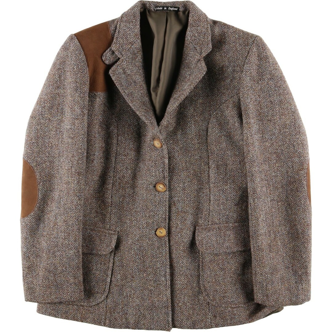 Harris Tweed - 古着 ハリスツイード Harris Tweed ウール テーラード