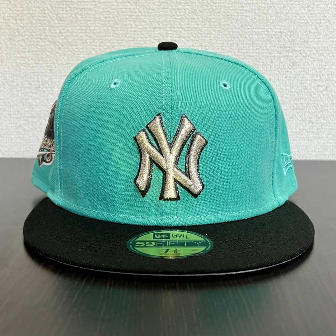 7 1/2 59.6cm NEW ERA ヤンキース ティファニーブルー