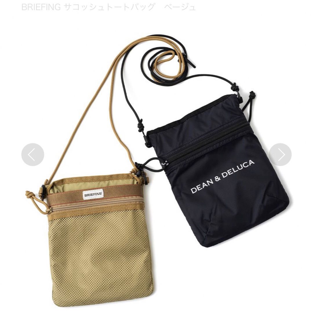 DEAN & DELUCA(ディーンアンドデルーカ)のディーンアンドデルーカ×ブリーフィング　サコッシュトートバッグ レディースのバッグ(エコバッグ)の商品写真