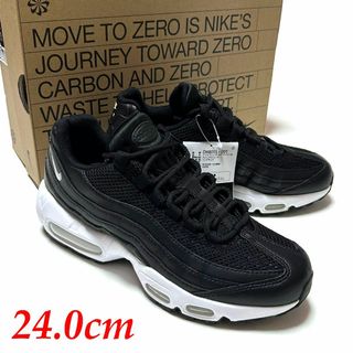 NIKE - 新品 24cm 箱あり ナイキ ウィメンズ エアマックス95 ブラック