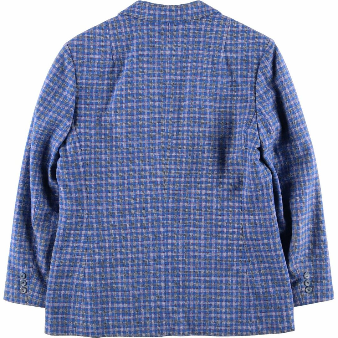 PENDLETON(ペンドルトン)の古着 70年代 ペンドルトン PENDLETON チェック柄 ウール テーラードジャケット USA製 レディースL ヴィンテージ /eaa384124 レディースのジャケット/アウター(テーラードジャケット)の商品写真