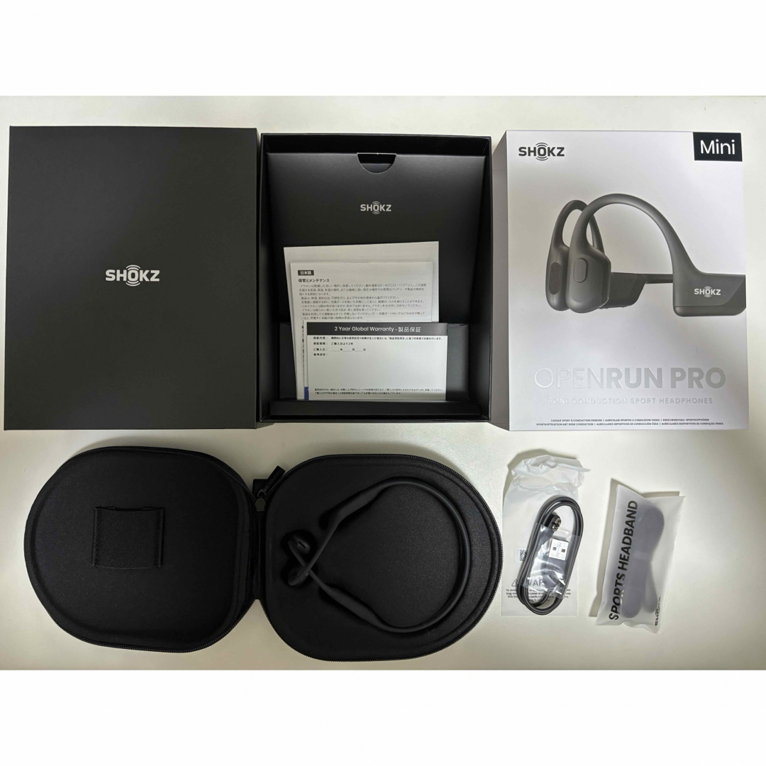 AFTERSHOKZ - SHOKZ OPENRUN PRO Mini Blackの通販 by kinfx's shop