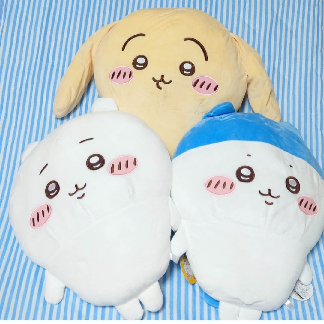 【新品】ちいかわ 垂れ耳なうさぎ 超BIGぬいぐるみ　2点セット