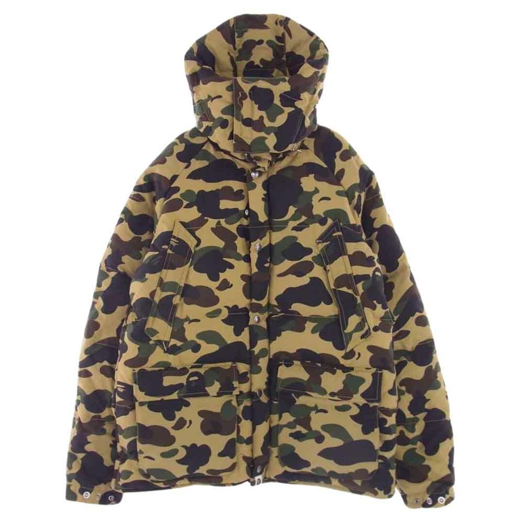 A BATHING APE アベイシングエイプ ダウンジャケット 001HJA801008X 1ST カモ ダウン ジャケット 迷彩 マルチカラー系 L