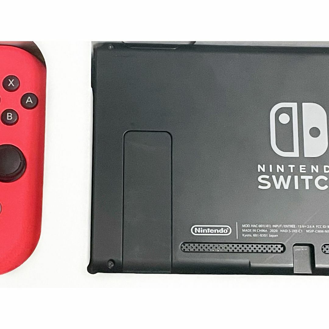 美品 新型 NINTENDO 任天堂 スイッチ Switch ブルーレッド-