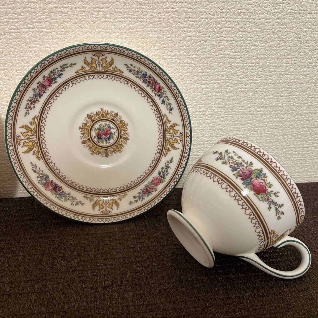 WEDGWOOD - ウェッジウッド コロンビア エナメル リー カップ&ソーサー