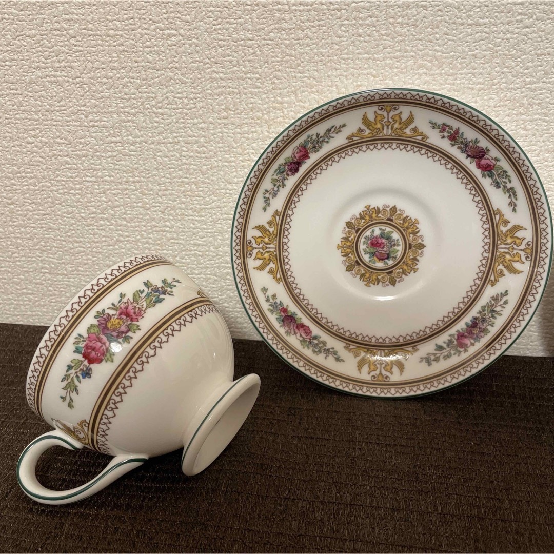 WEDGWOOD - ウェッジウッド コロンビア エナメル リー カップ&ソーサー