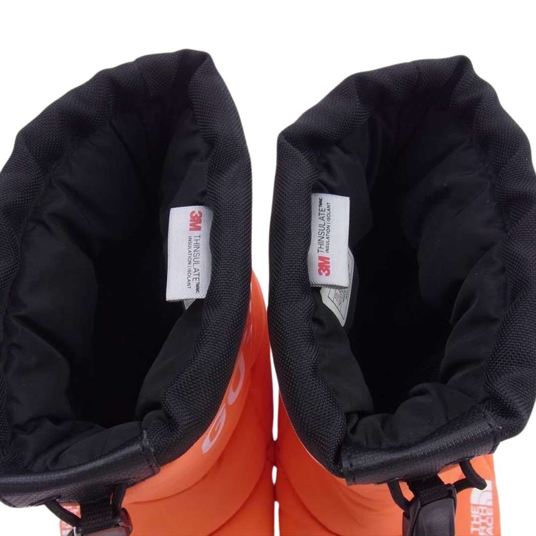 THE NORTH FACE(ザノースフェイス)のTHE NORTH FACE ノースフェイス ブーツ  NF51971 GORE-TEX Nuptse Bootie ゴアテックス ヌプシブーティー スノーブーツ オレンジ系 25cm【中古】 メンズの靴/シューズ(ブーツ)の商品写真