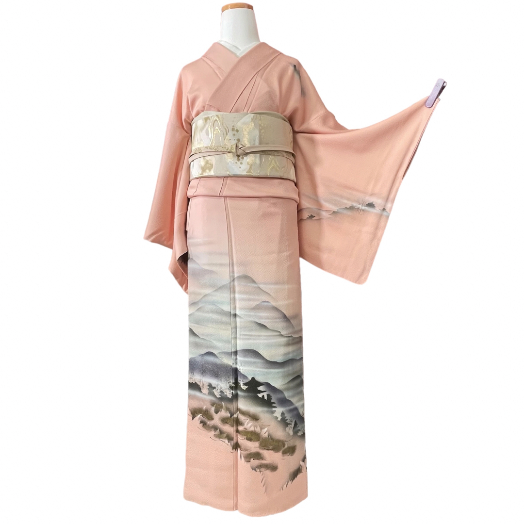 正絹 訪問着 着物 結婚式 七五三 高級 きもの 呉服 和服 kimono