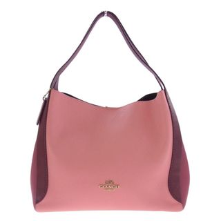 コーチ(COACH)のCOACH コーチ トートバッグ E2198-76088 ハドリー ホーボー レザートートバッグ ショルダーバッグ ピンク系【中古】(その他)