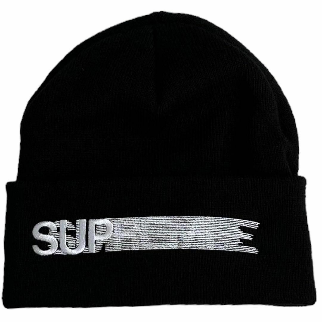 5156 Supreme Motion Logo beanie Black