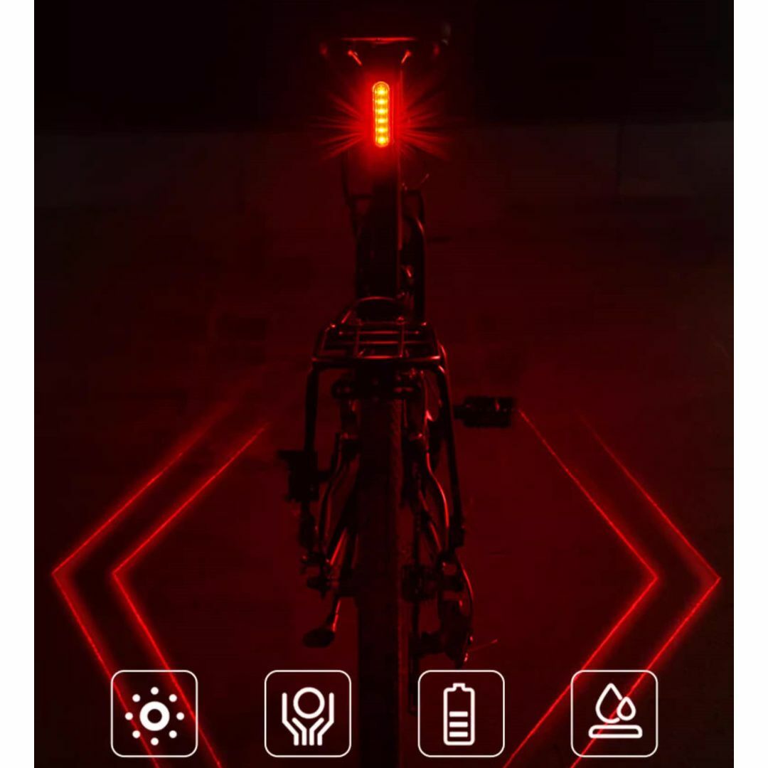 DAHON(ダホン)の【brabou55様取り置き】 ダホン　自転車ワイヤーロック　＆　テールライト スポーツ/アウトドアの自転車(パーツ)の商品写真