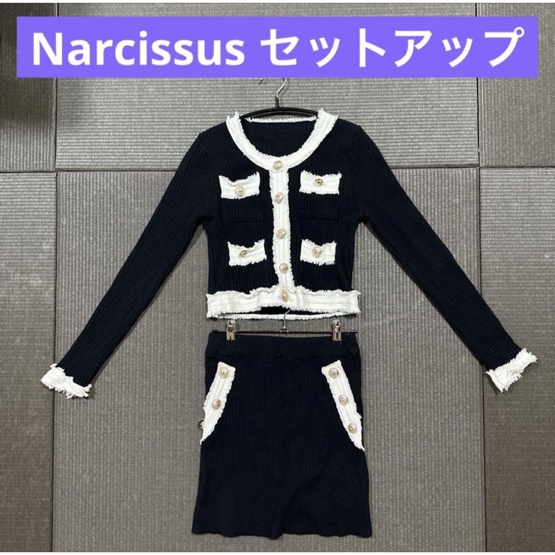 【値下げ】Narcissus ミニスカートセットアップ | フリマアプリ ラクマ