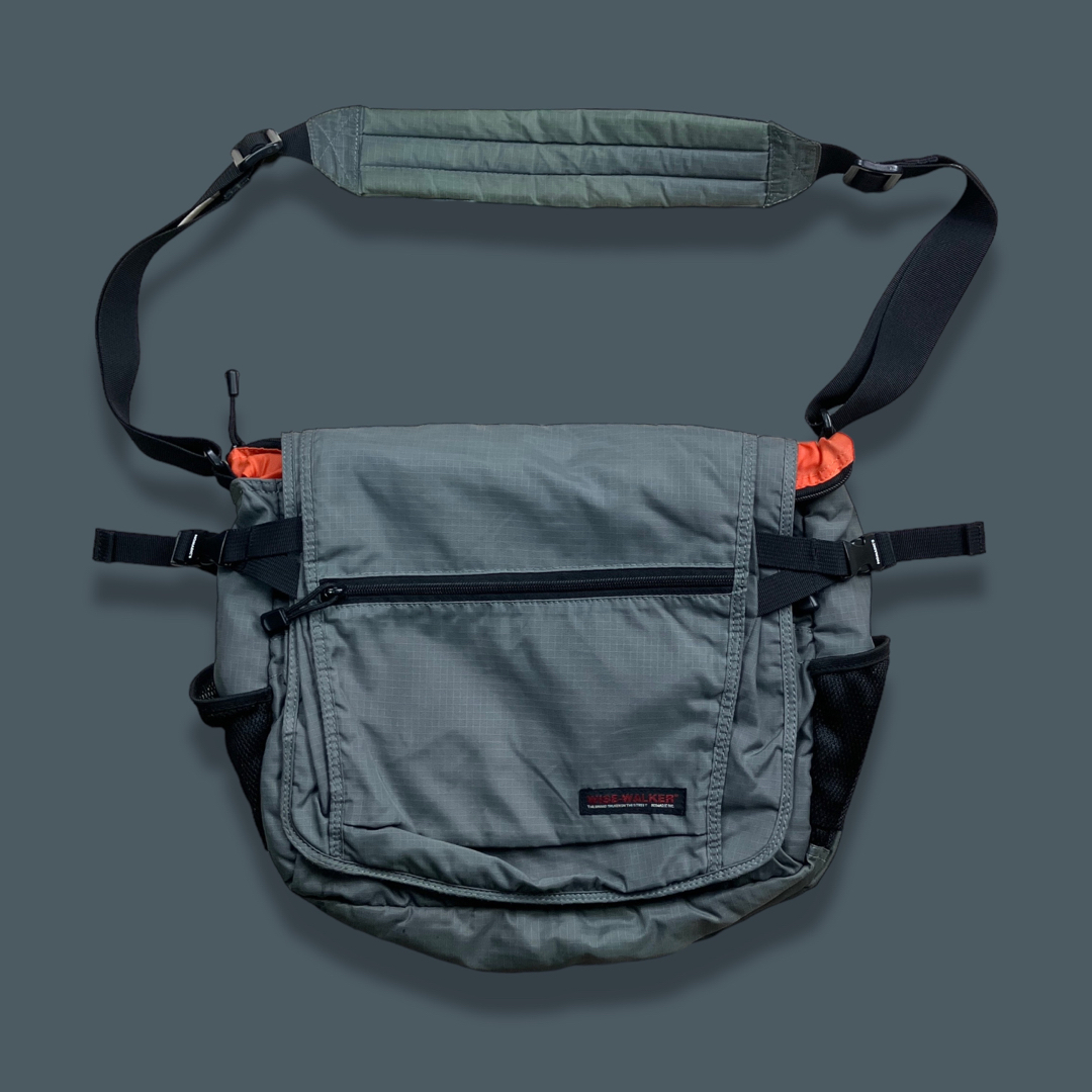 00's y2k mulch pocket messenger bag - メッセンジャーバッグ