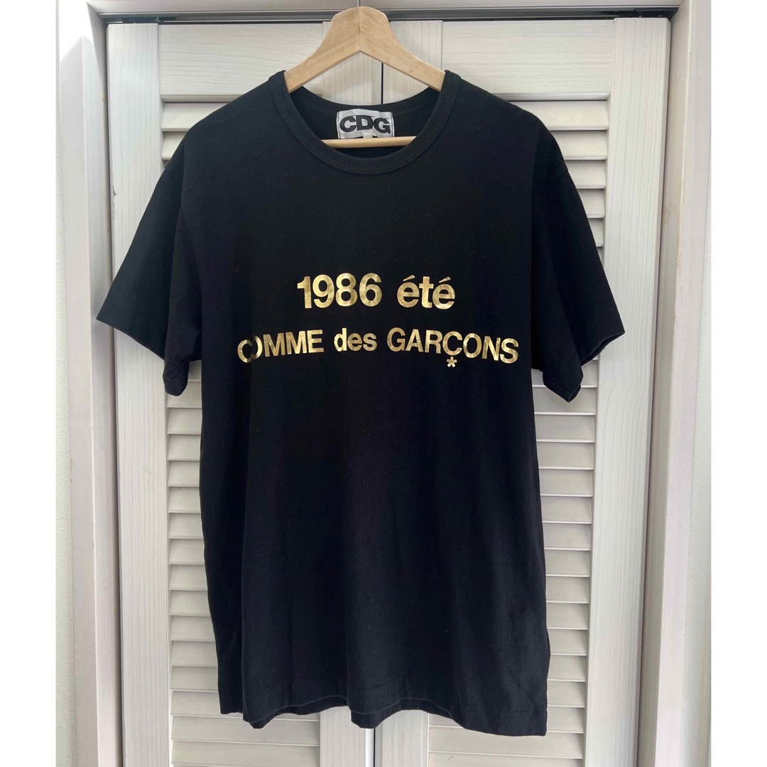 COMME des GARCONS(コムデギャルソン)のコムデギャルソン　CGD   XL   Tシャツ　ブラック メンズのトップス(Tシャツ/カットソー(半袖/袖なし))の商品写真