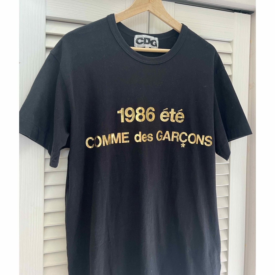 COMME des GARCONS(コムデギャルソン)のコムデギャルソン　CGD   XL   Tシャツ　ブラック メンズのトップス(Tシャツ/カットソー(半袖/袖なし))の商品写真