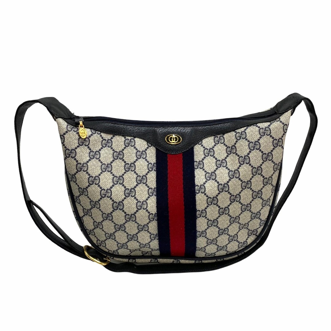 極 美品 保存袋付 GUCCI グッチ オールドグッチ ヴィンテージ シェリー