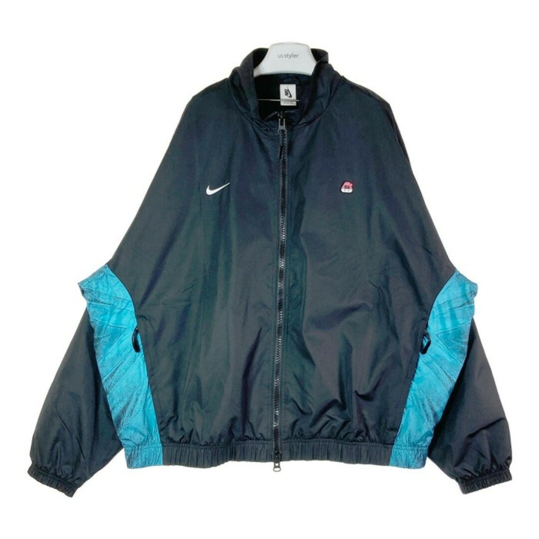 ★NIKE × Skepta ナイキ × スケプタ CU9743-010 NB TRACK JACKET ジップアップ トラック ジャケット ブルゾン ブラック sizeXXL