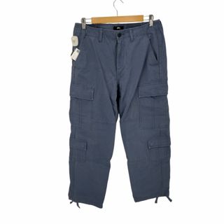 オールド　stussy ステューシー　ワークパンツ　バックロゴジップ　M程度