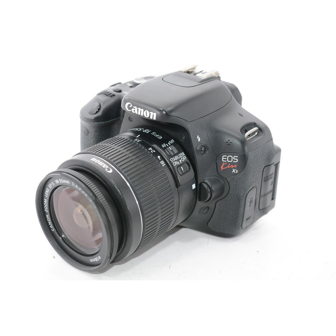 オススメ】Canon デジタル一眼レフカメラ EOS Kiss X5 レンズキット EF-S18-55mm F3.5-5.6 IS II付属  KISSX5-1855IS2LKの通販 by カメライオン's shop｜ラクマ