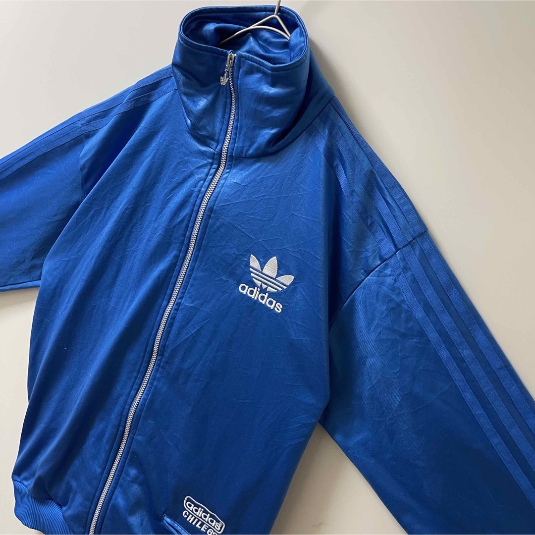 adidas - 80s】アディダス刺繍トラックジャケット古着ジャージ adidas - 80s】アディダス刺繍トラックジャケット古着ジャージ