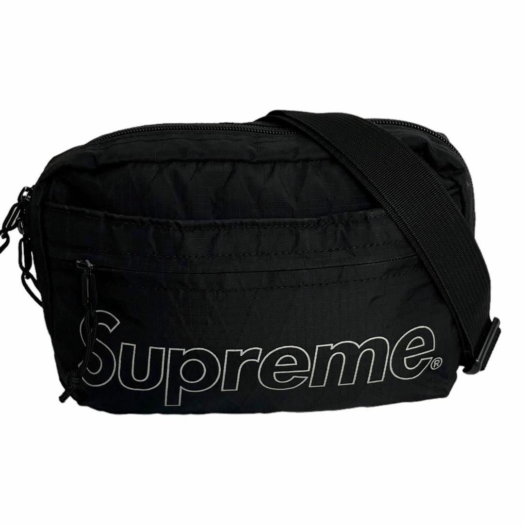 【黒】18fw Shoulder bag  SUPREME
