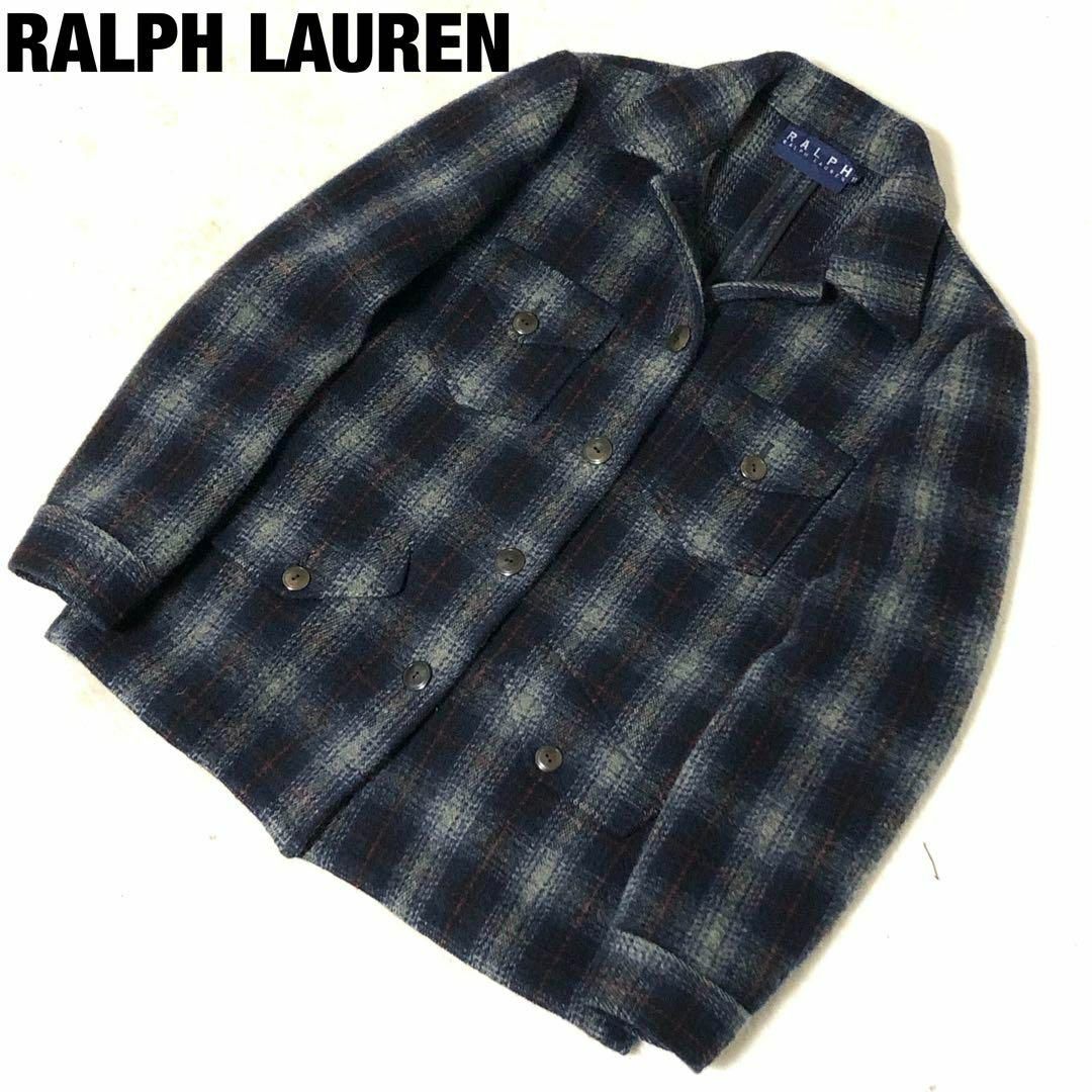 Ralph Lauren(ラルフローレン)のラルフローレン　ジャケット　コート　11　ツイード　チェック　C-TK-6427 メンズのジャケット/アウター(その他)の商品写真