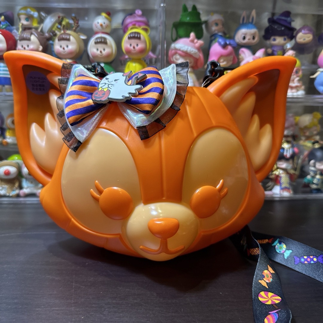 上海シャンハイ　ディズニーランド　限定　リーナベル　ハロウィン　光るバケツ　新品