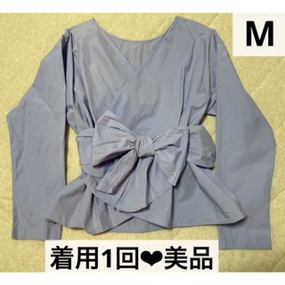 ユニクロ(UNIQLO)の着用1回 美品 ❤︎ カシュクールシャツ　ユニクロ(シャツ/ブラウス(長袖/七分))