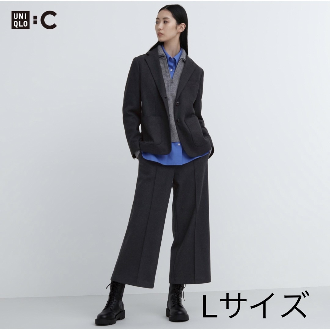 UNIQLO C   ブラッシュドジャージークロップドパンツ