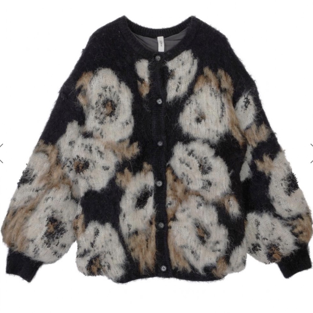 アメリ VERONICA JACQUARD KNIT CARDIGAN 3