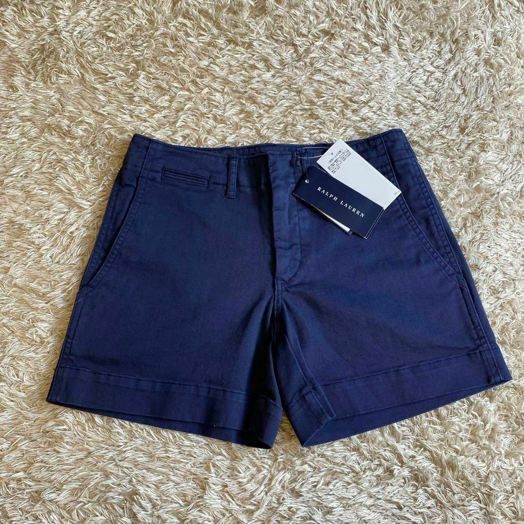 Ralph Lauren(ラルフローレン)の【新品未使用】　ラルフローレン　ショートパンツ　ストレッチ　IDEAL Ｍ相当 レディースのパンツ(ショートパンツ)の商品写真