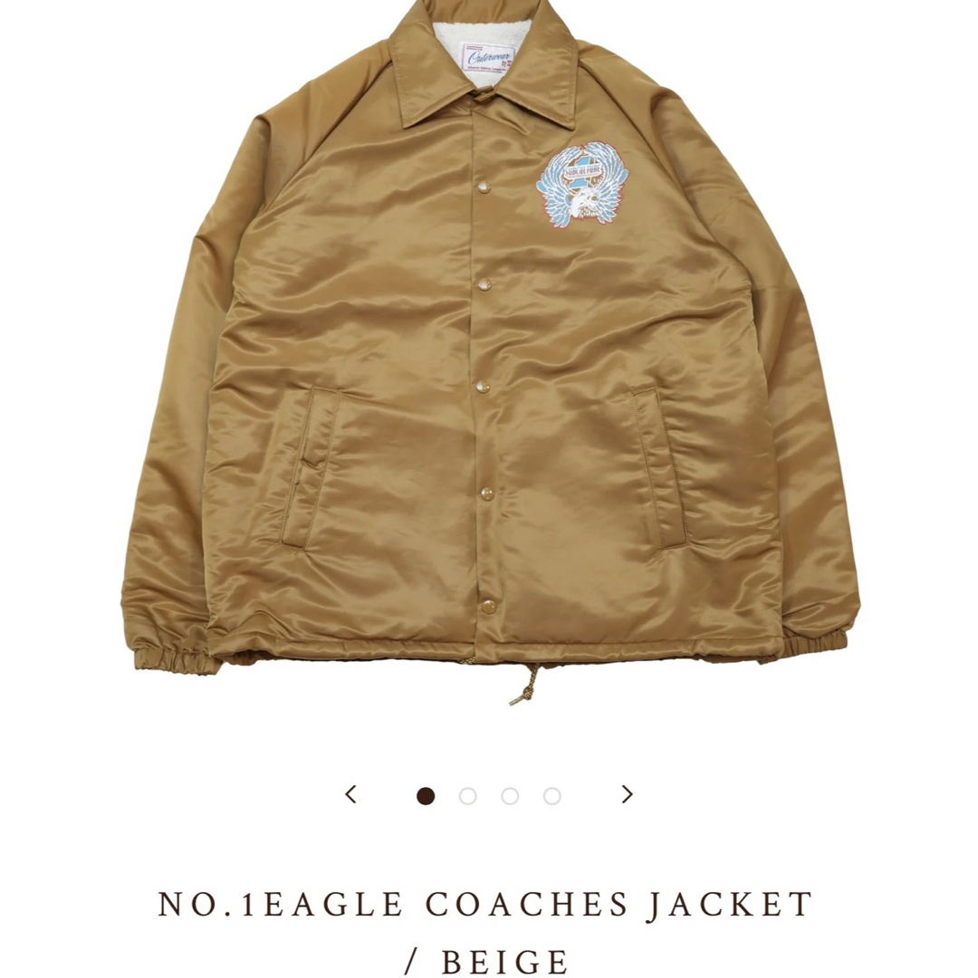 NO.1EAGLE COACHES JACKET / BEIGE