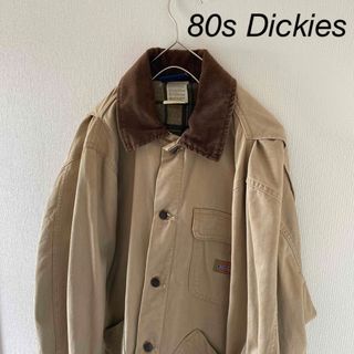 ディッキーズ(Dickies)の【激レア】80sDickiesディッキーズカバーオールメキシコ製ベージュXL長袖(カバーオール)