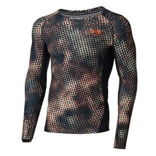 アンダーアーマー(UNDER ARMOUR)の送料無料 新品 underarmour コンプレッションシャツ XL BK×RD(トレーニング用品)