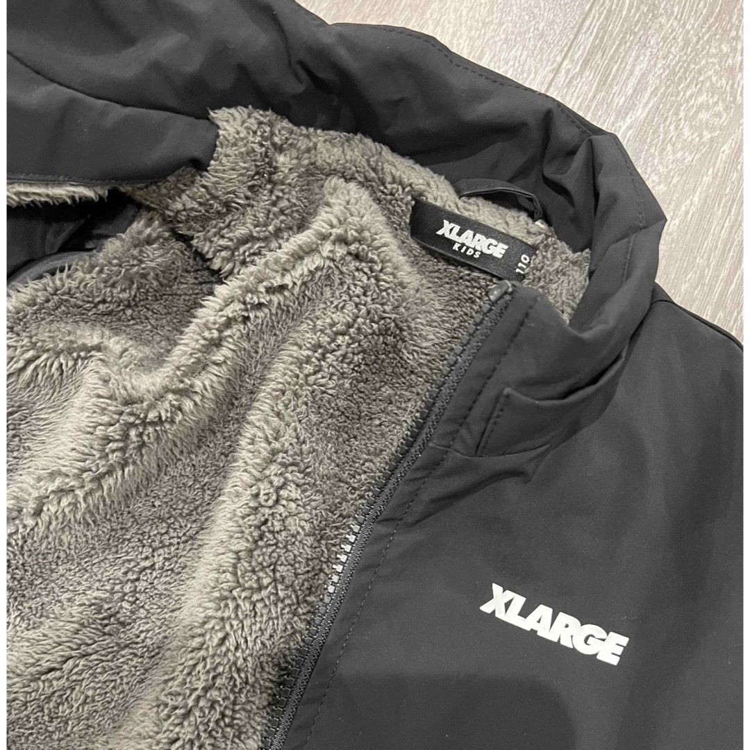 XLARGE KIDS(エクストララージキッズ)のXLARGE KIDS 中綿ブルゾン　110cm キッズ/ベビー/マタニティのキッズ服男の子用(90cm~)(ジャケット/上着)の商品写真