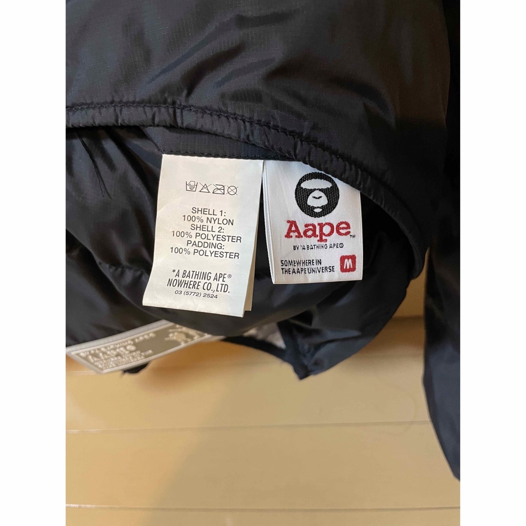 A BATHING APE(アベイシングエイプ)のAPE エイプ　リバーシブル　ジャケット メンズのジャケット/アウター(ダウンジャケット)の商品写真