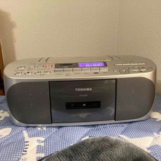 トウシバ(東芝)のTOSHIBA TY-CDX7 CD/RADIO/TAPE ラジカセ(ラジオ)